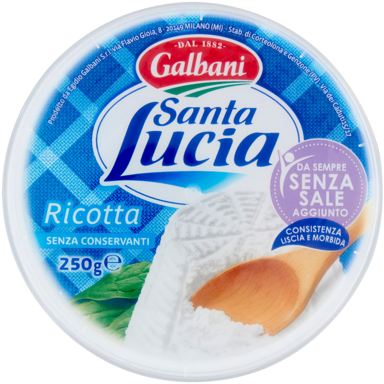 RICOTTA SANTA LUCIA VASCHETTA G 250 - 1