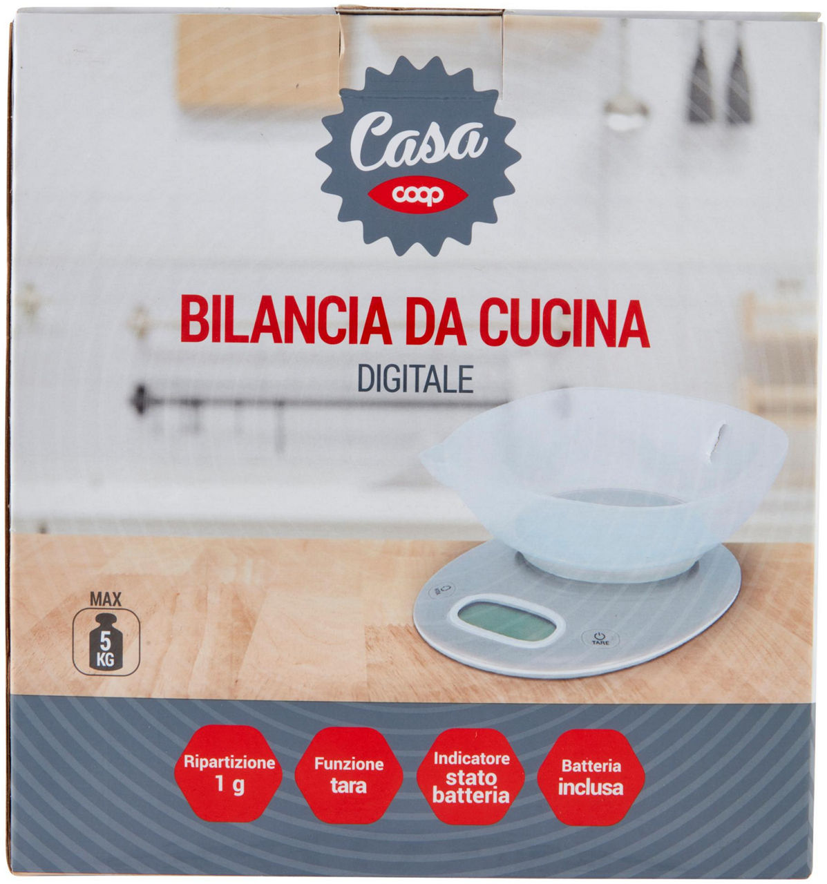 BILANCIA CUCINA C/CIOTOLA COOP - 2