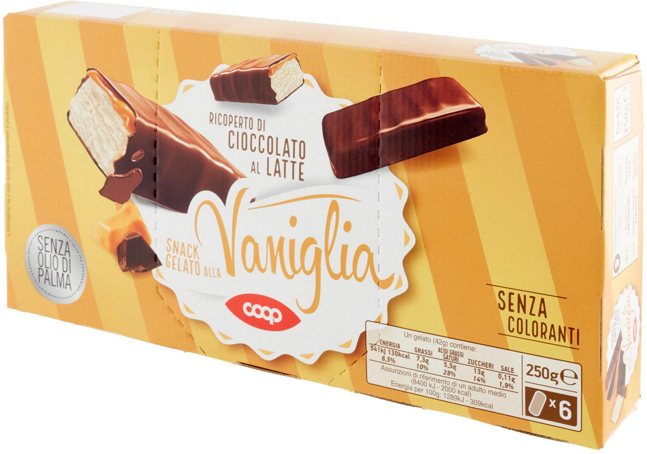 Barretta gelato vaniglia e cioccolato 6 pz 250 gr - Immagine 61