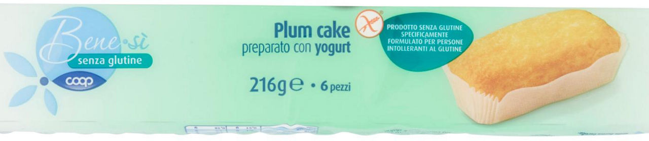Plum cake preparato con yogurt senza glutine 6 x 36 g - 5