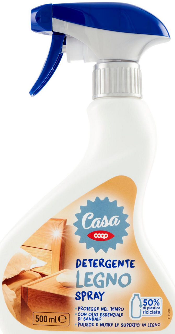 Detergente legno coop spray flacone ml500