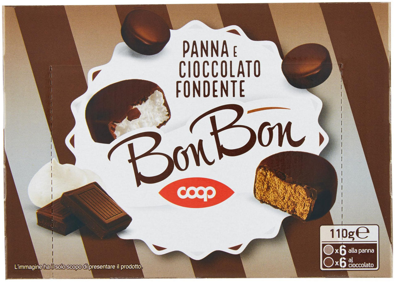 Gelato bon bon panna e cioccolato 12 pz