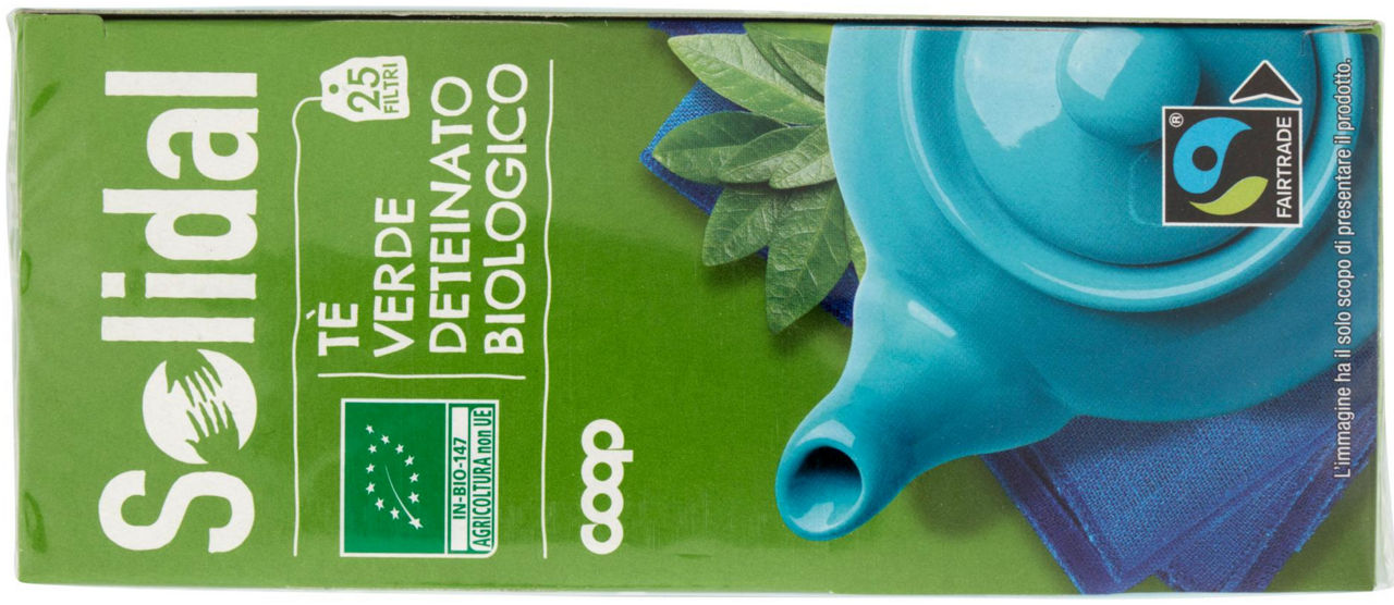 Tè Verde Deteinato biologico 25 filtri 35 g - 4