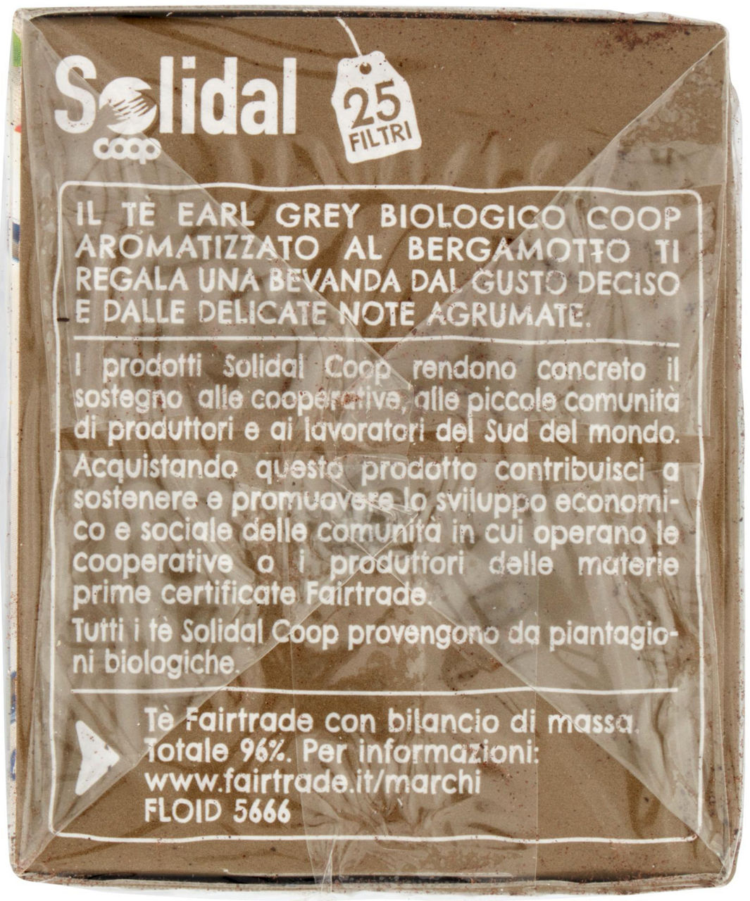 Tè Earl Grey biologico 25 filtri 50 g - 3