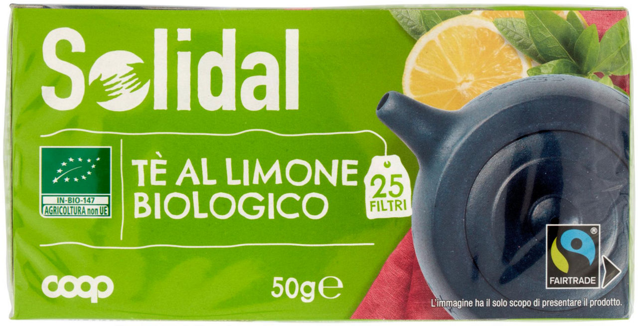 Tè al Limone biologico 25 filtri 50 g - 2