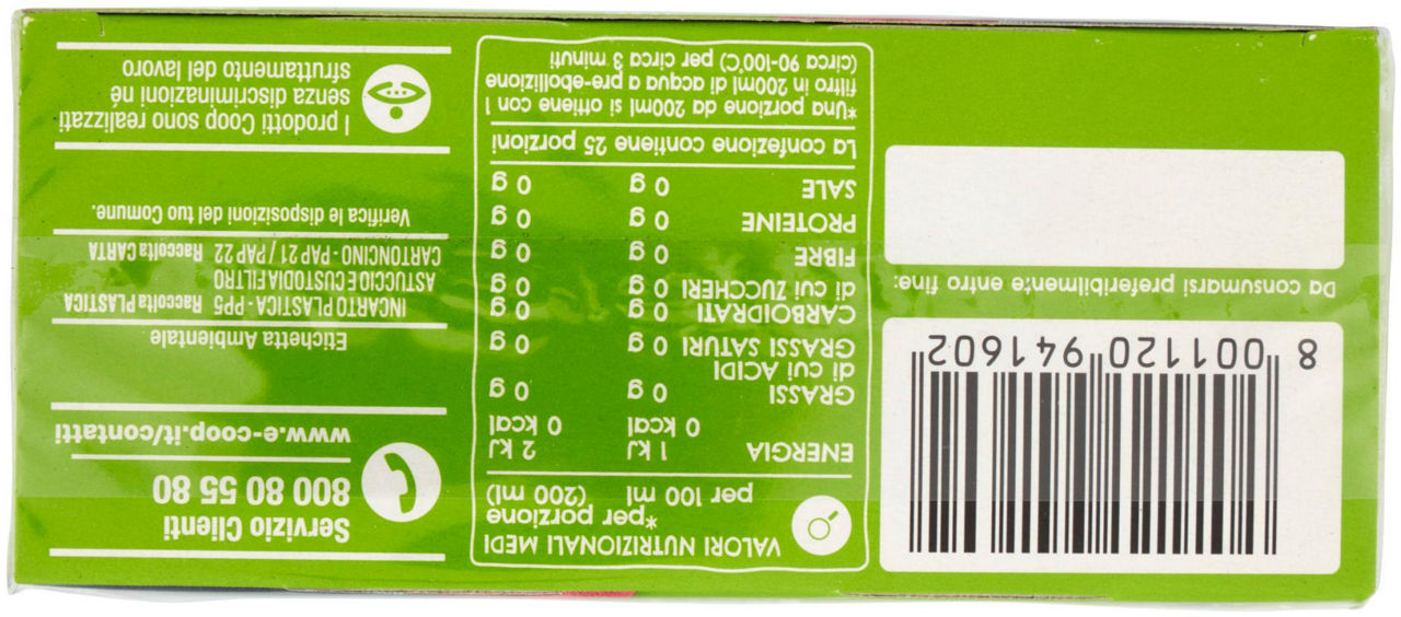 Tè al Limone biologico 25 filtri 50 g - 5