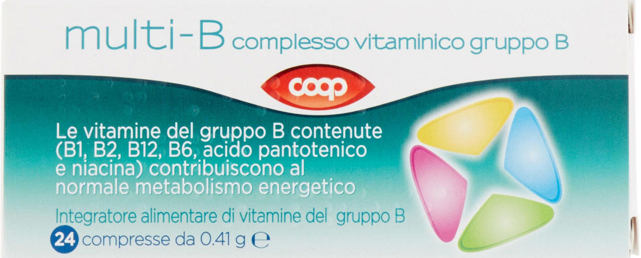 MULTI-B COMPLESSO GRUPPO B COOP SCATOLA 24 COMPRESSE G 9,84 - 0