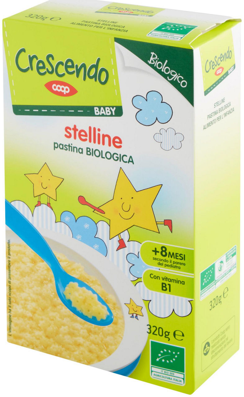 Baby stelline pastina Biologica 320 g - 6