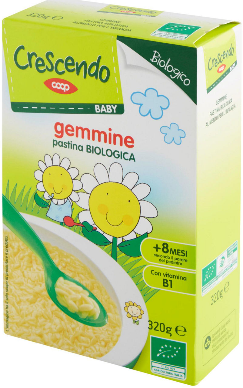 Baby gemmine pastina Biologica 320 g - 6