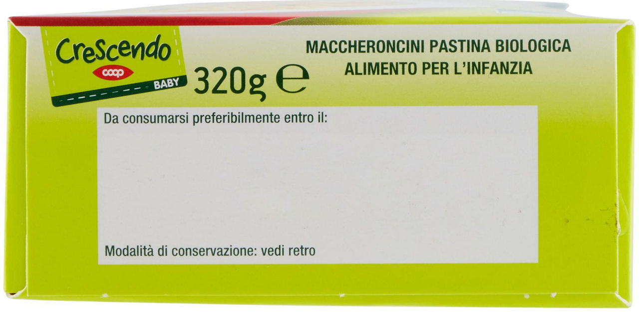 Baby maccheroncini pastina Biologica 320 g - 5