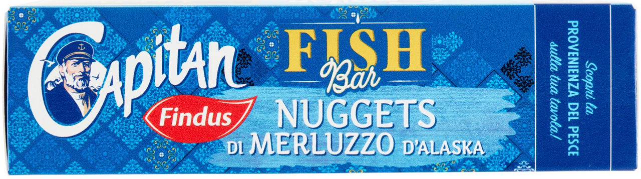 NUGGETS DI MERLUZZO IN PASTELLA FISH BAR MSC CAPITAN FINDUS SCATOLA G 245 - 8