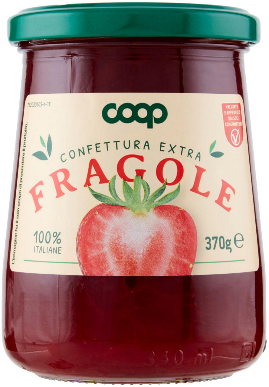 Confettura Extra Fragole 370 g - 0