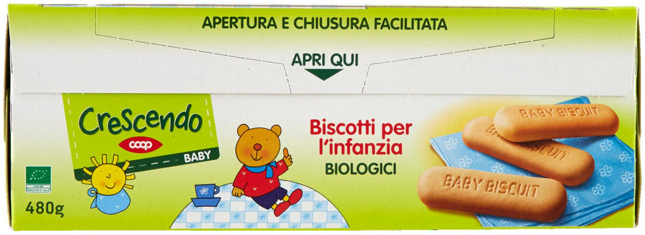 Baby Biscotti per l'infanzia Biologici 480 g - 5