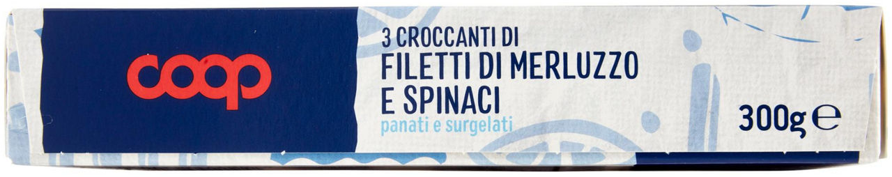 Filetti di merluzzo d'alaska e spinaci panati prefritti e surgelati 300 gr - Immagine 51