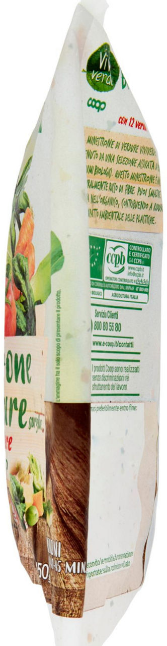 minestrone di verdure surgelate Biologico Vivi Verde 450 g - 3