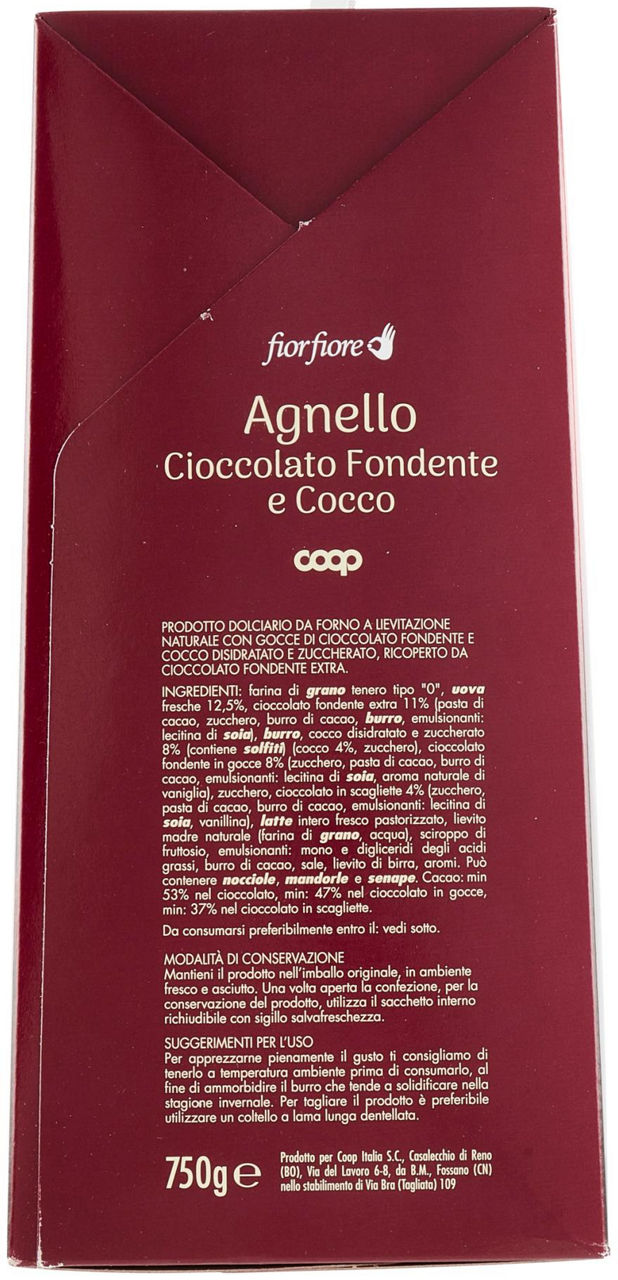 Agnello al cioccolato fondente e cocco 750 gr - Immagine 11