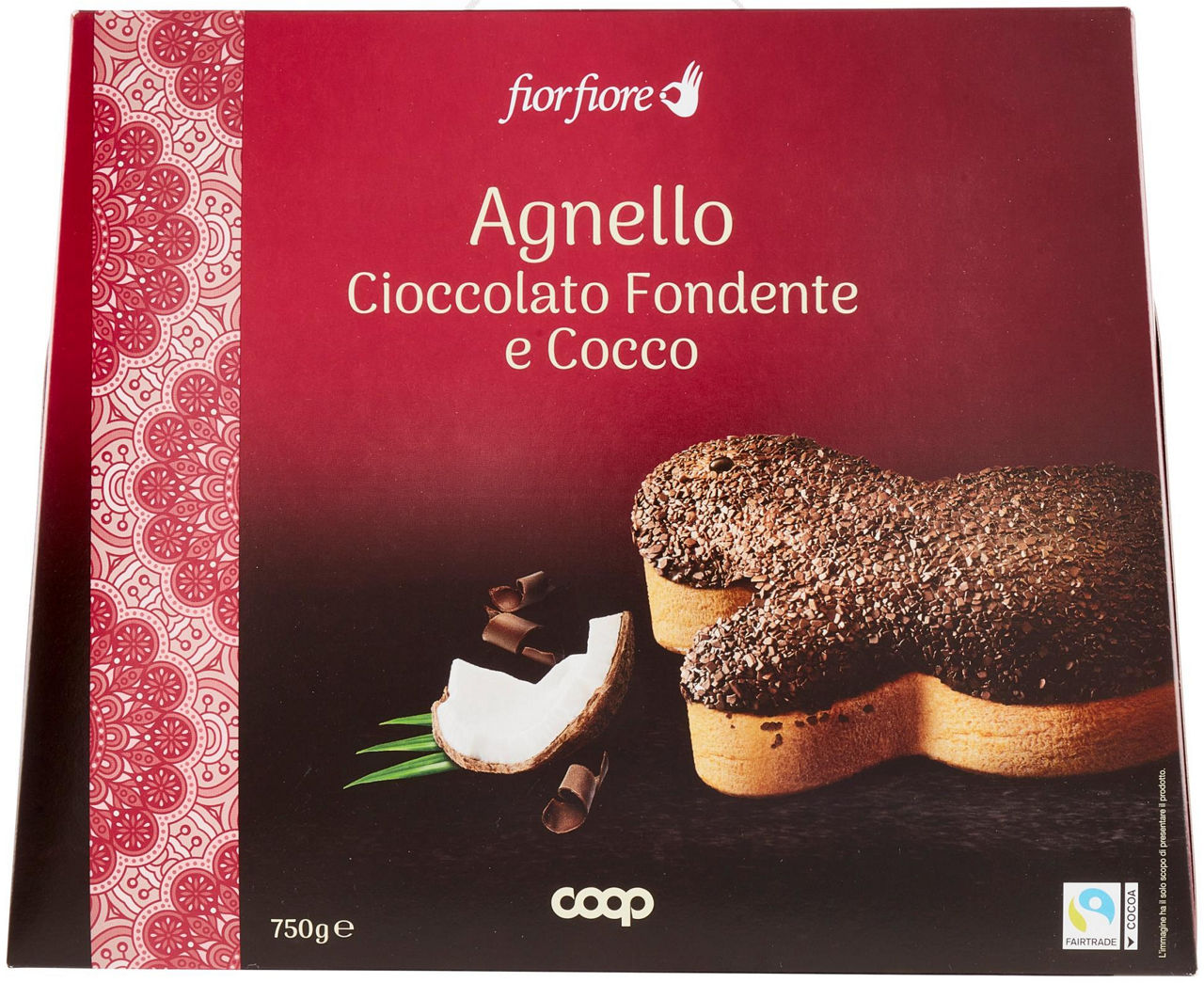 Agnello al cioccolato fondente e cocco 750 gr - Immagine 21