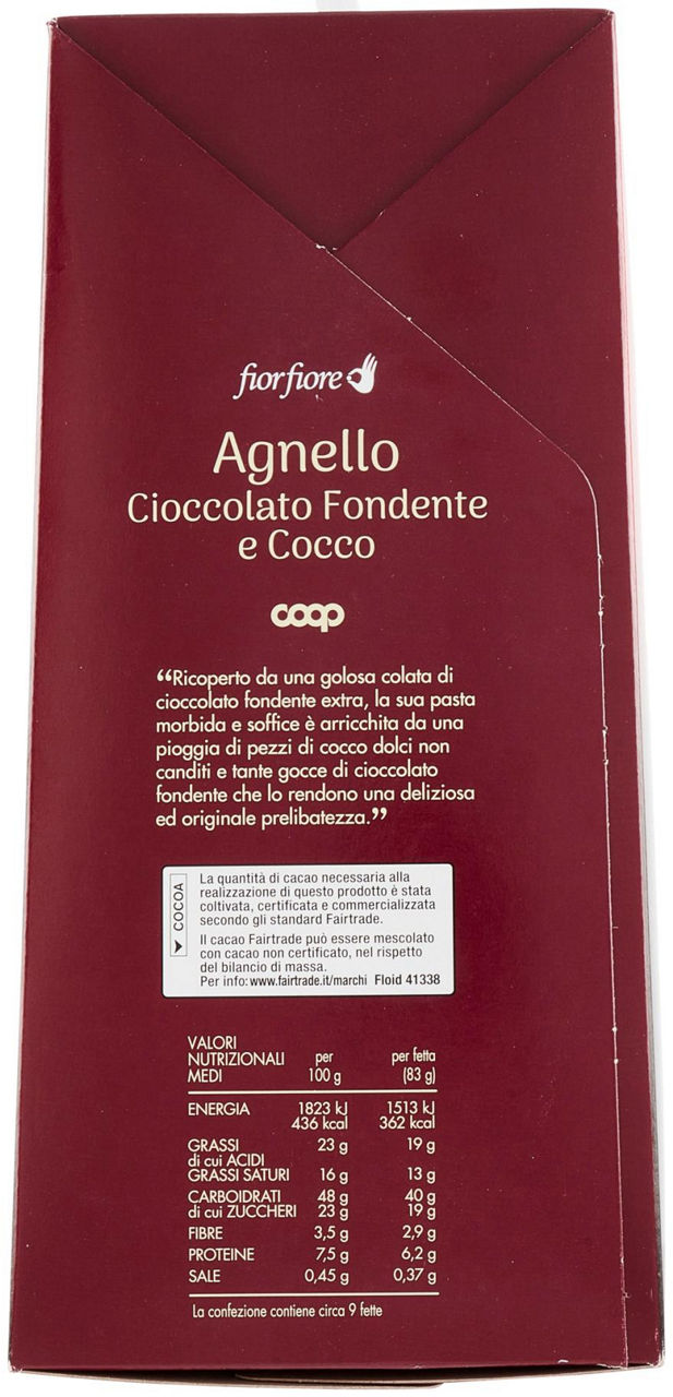 Agnello al cioccolato fondente e cocco 750 gr - Immagine 31