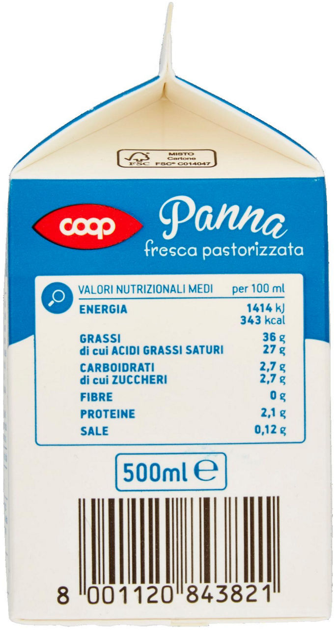 PANNA FRESCA COOP 500 ML - 1