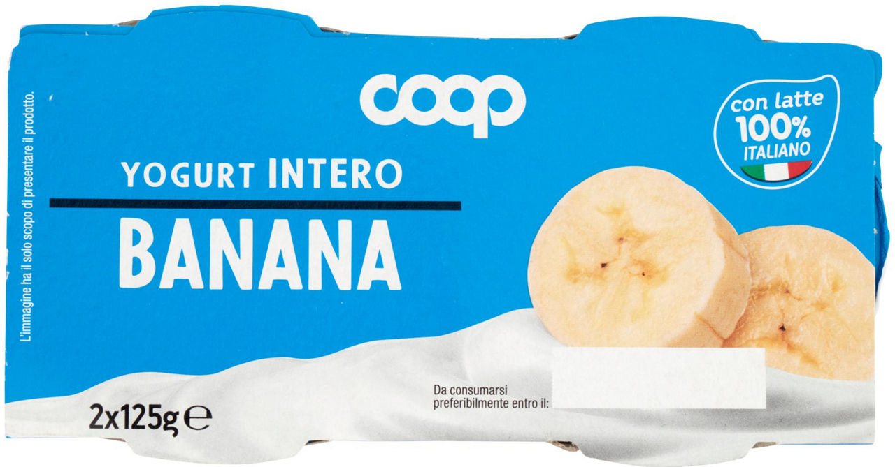 Yogurt intero alla banana 2 pz da 125 gr - Immagine 41