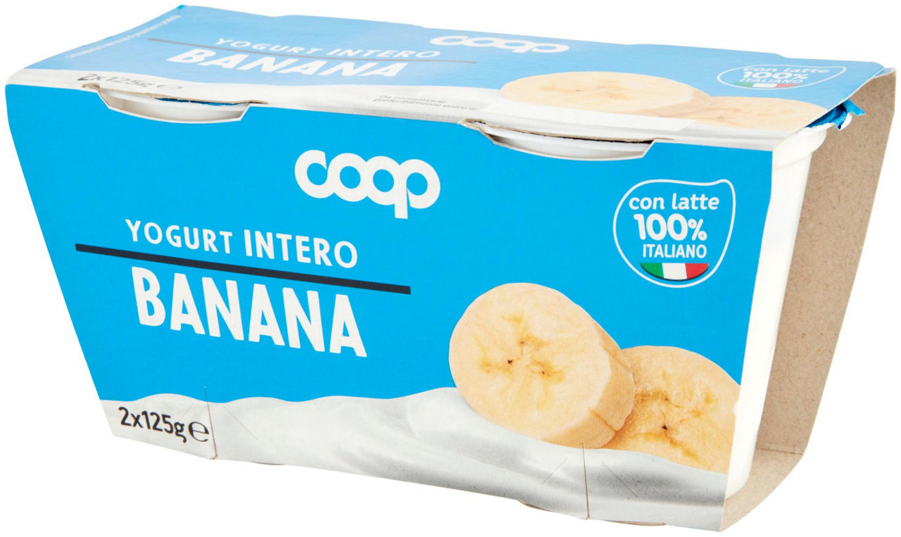 Yogurt intero alla banana 2 pz da 125 gr - Immagine 61