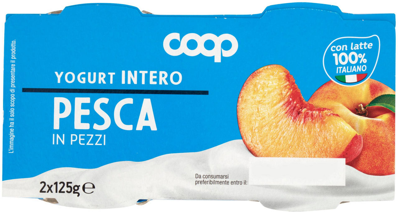 Yogurt intero alla pesca 2 pz da 125 gr - Immagine 41