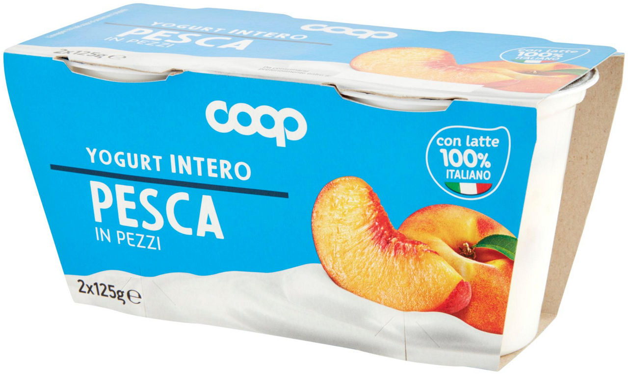 Yogurt intero alla pesca 2 pz da 125 gr - Immagine 61