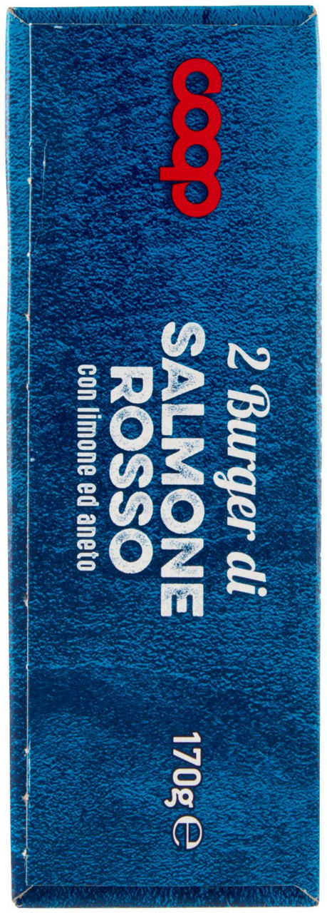 BURGER DI SALMONE ROSSO COOP ASTUCCIO G 170 - 1