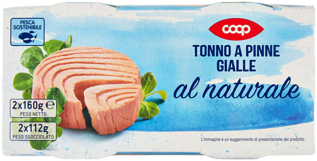 Tonno coop al naturale cluster g112x2