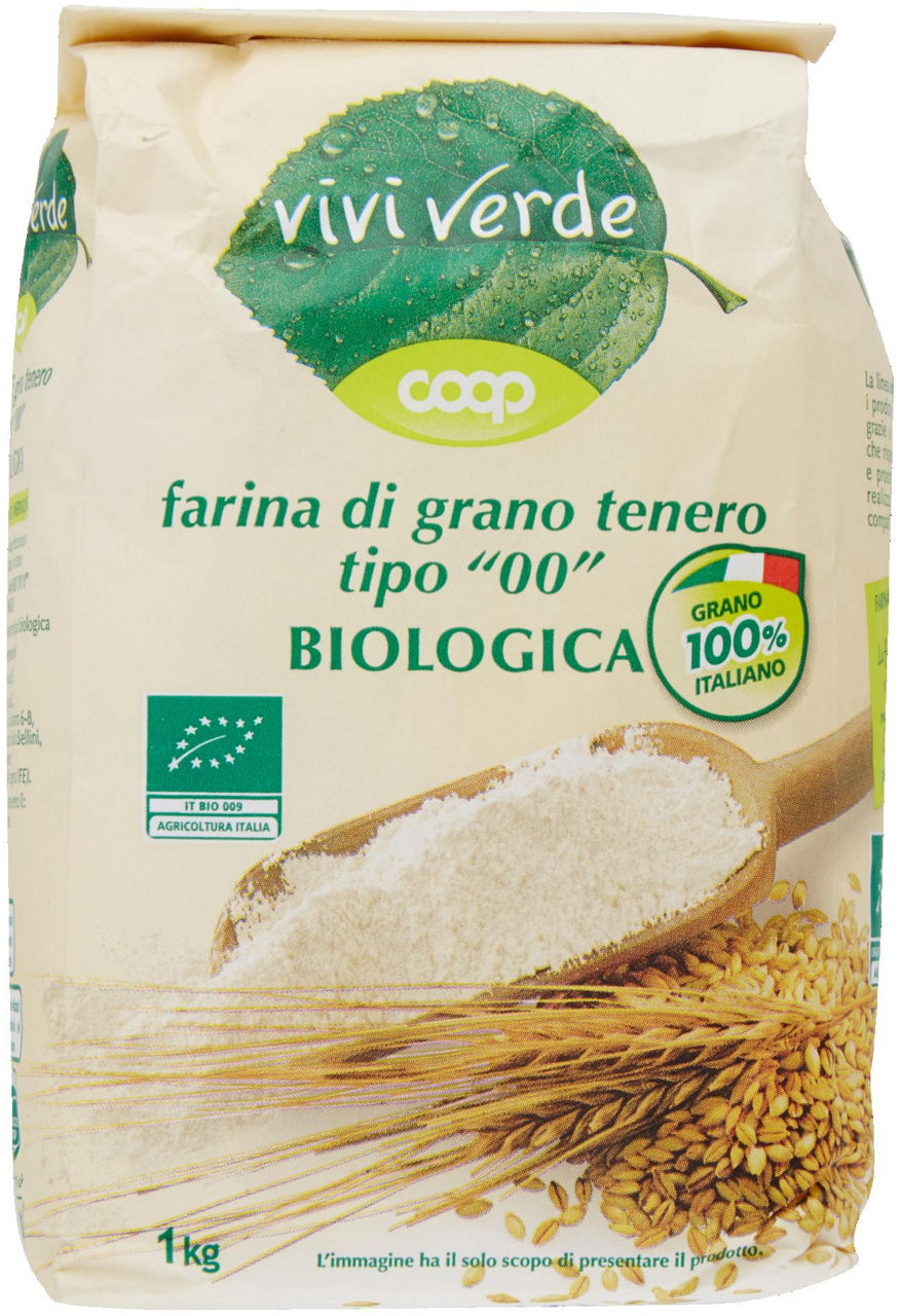 farina di grano tenero tipo "00" Biologica Vivi Verde 1 kg - 2