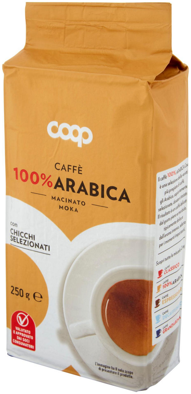 Caffè 100% Arabica Macinato Moka 250 g - 6