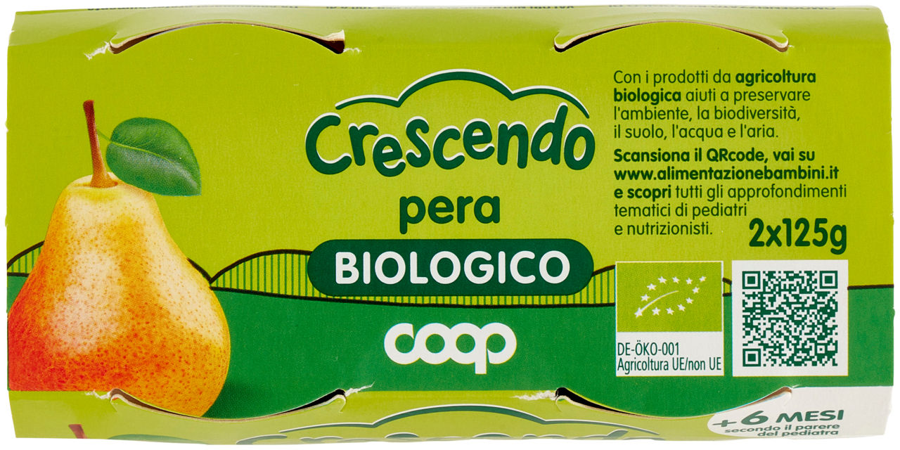 Baby pera omogeneizzato Biologico 2 x 125 g - Immagine 41