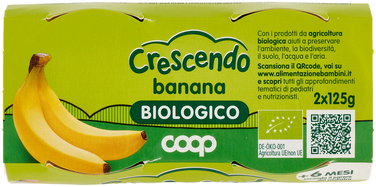 banana omogeneizzato Biologico 2 x 125 g - Immagine 41