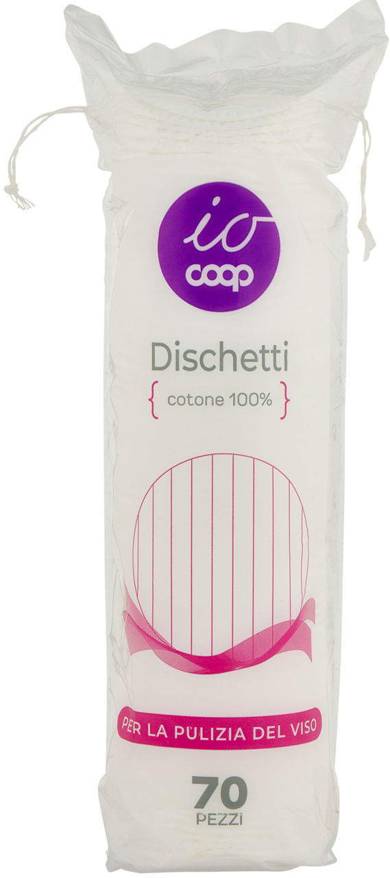 DISCHETTI PER LA PULIZIA VISO DOPPI IO COOP BUSTA 70 PZ. - Immagine 21