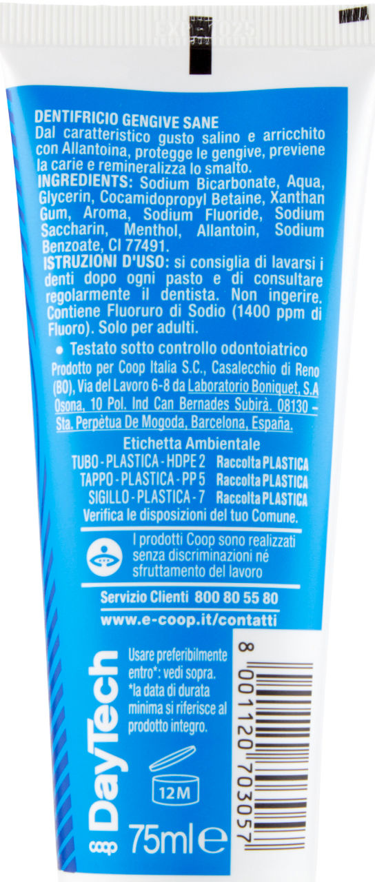 Dentifricio Gengive Sane 75 ml - 2