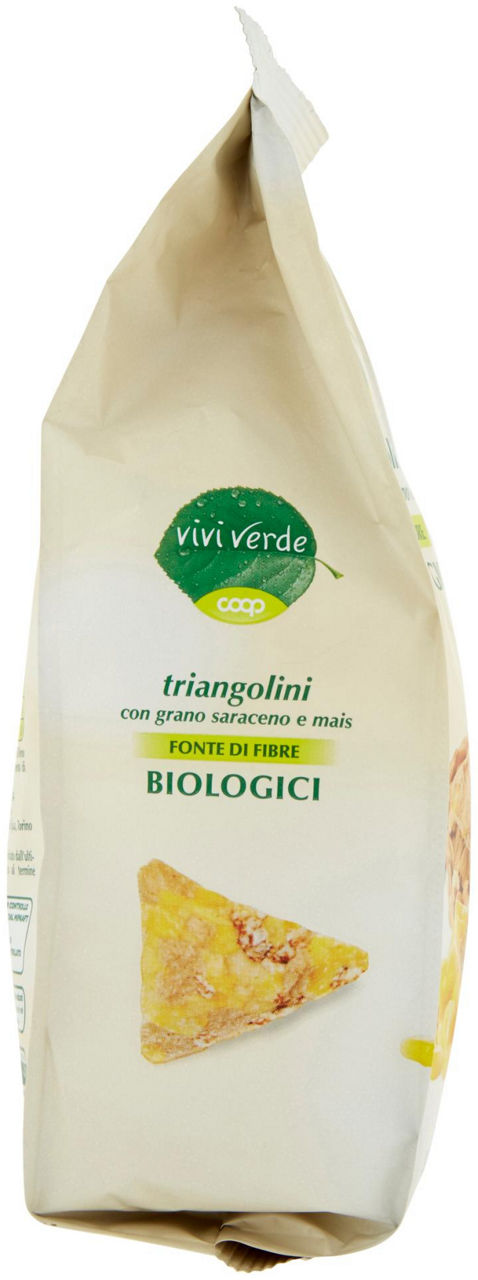 triangolini con grano saraceno e mais Biologici 80 g - 1