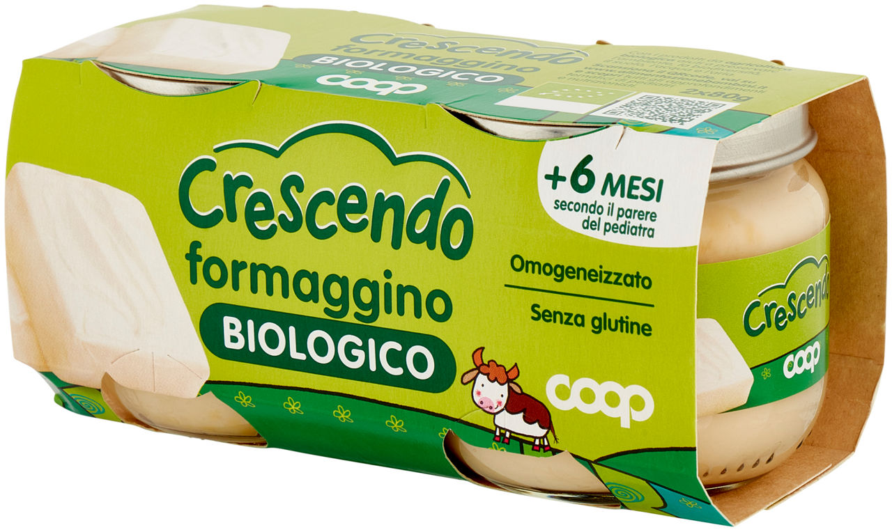 Baby formaggino omogeneizzato Biologico 2 x 80 g - Immagine 61