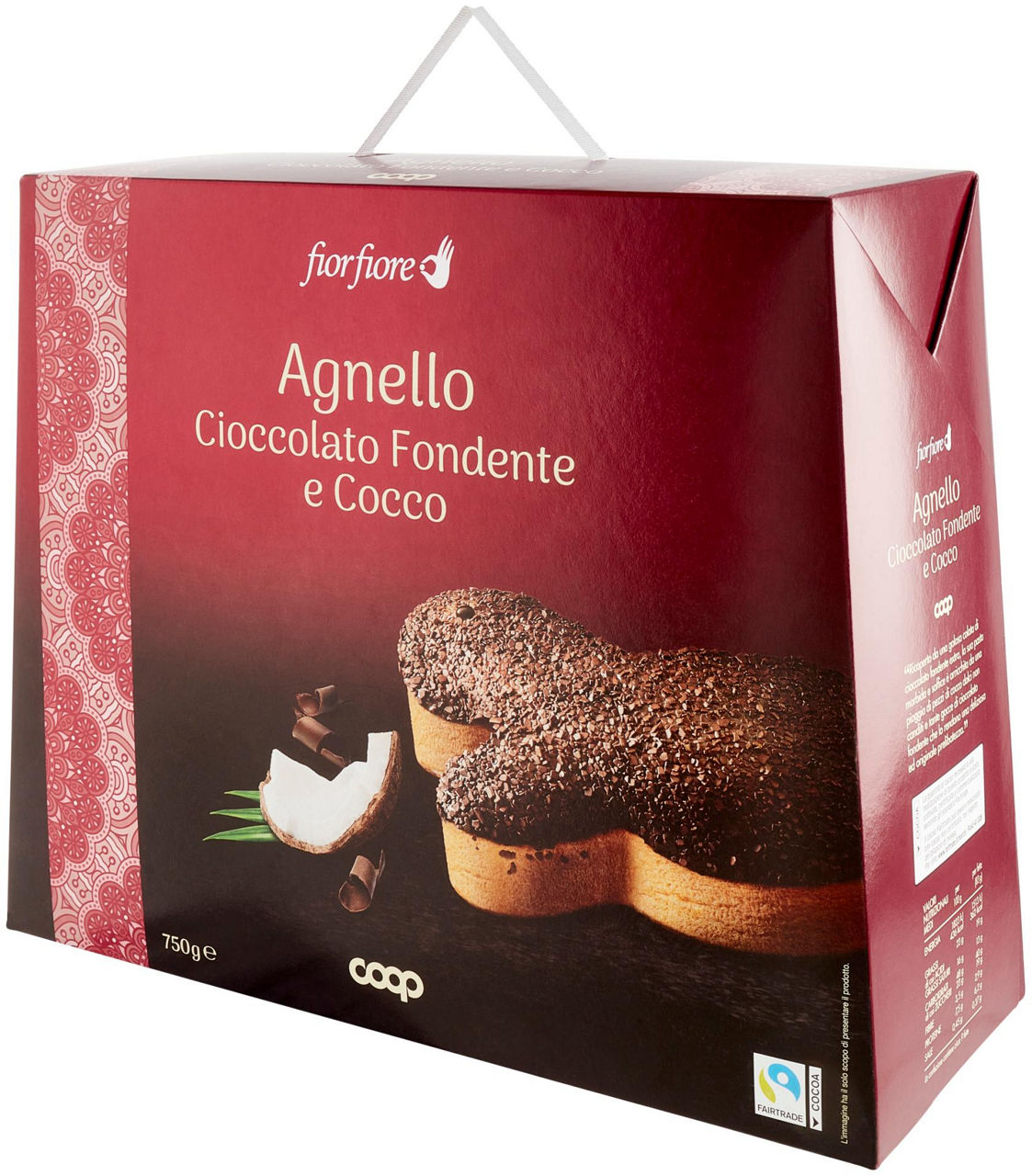 Agnello al cioccolato fondente e cocco 750 gr - Immagine 61