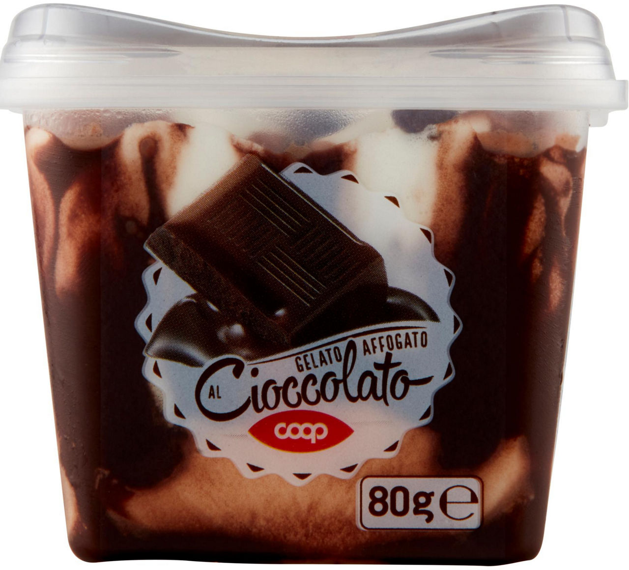 Coppetta gelato affogato al cioccolato coop gr 80