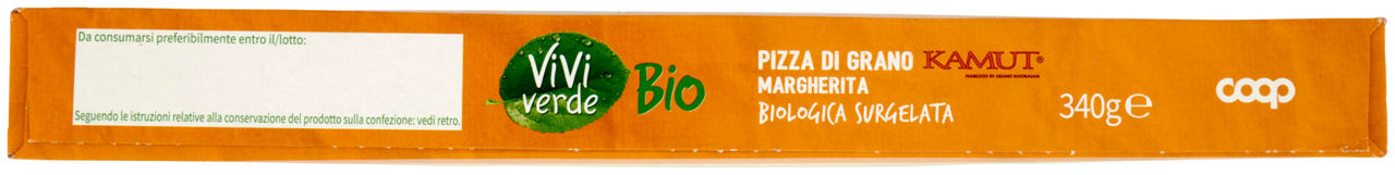 pizza di grano Kamut margherita Biologica surgelata Vivi Verde 340 g - 5