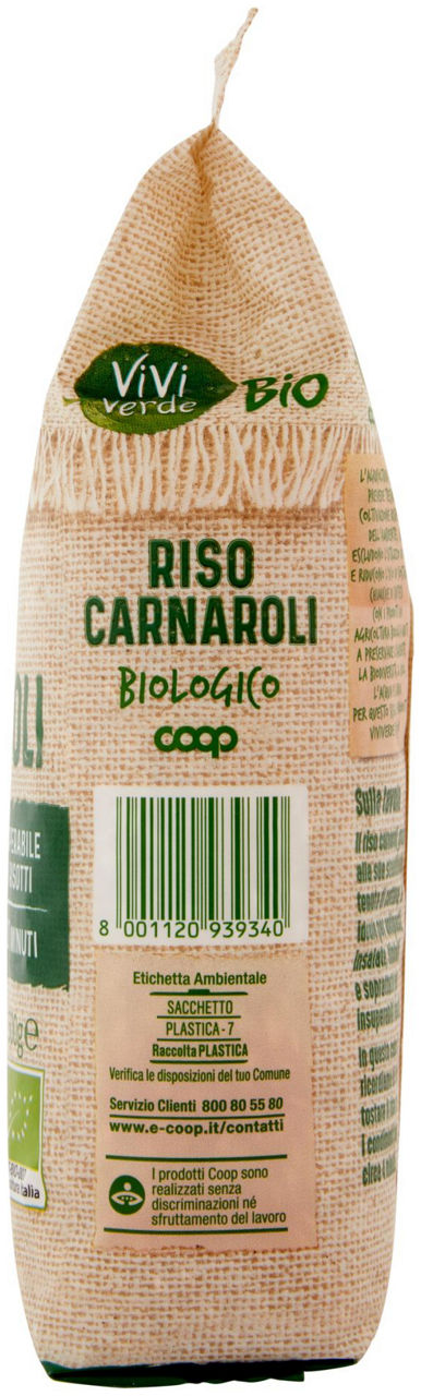 riso caranaroli Biologico 100% italiano Vivi Verde 500 g - 3