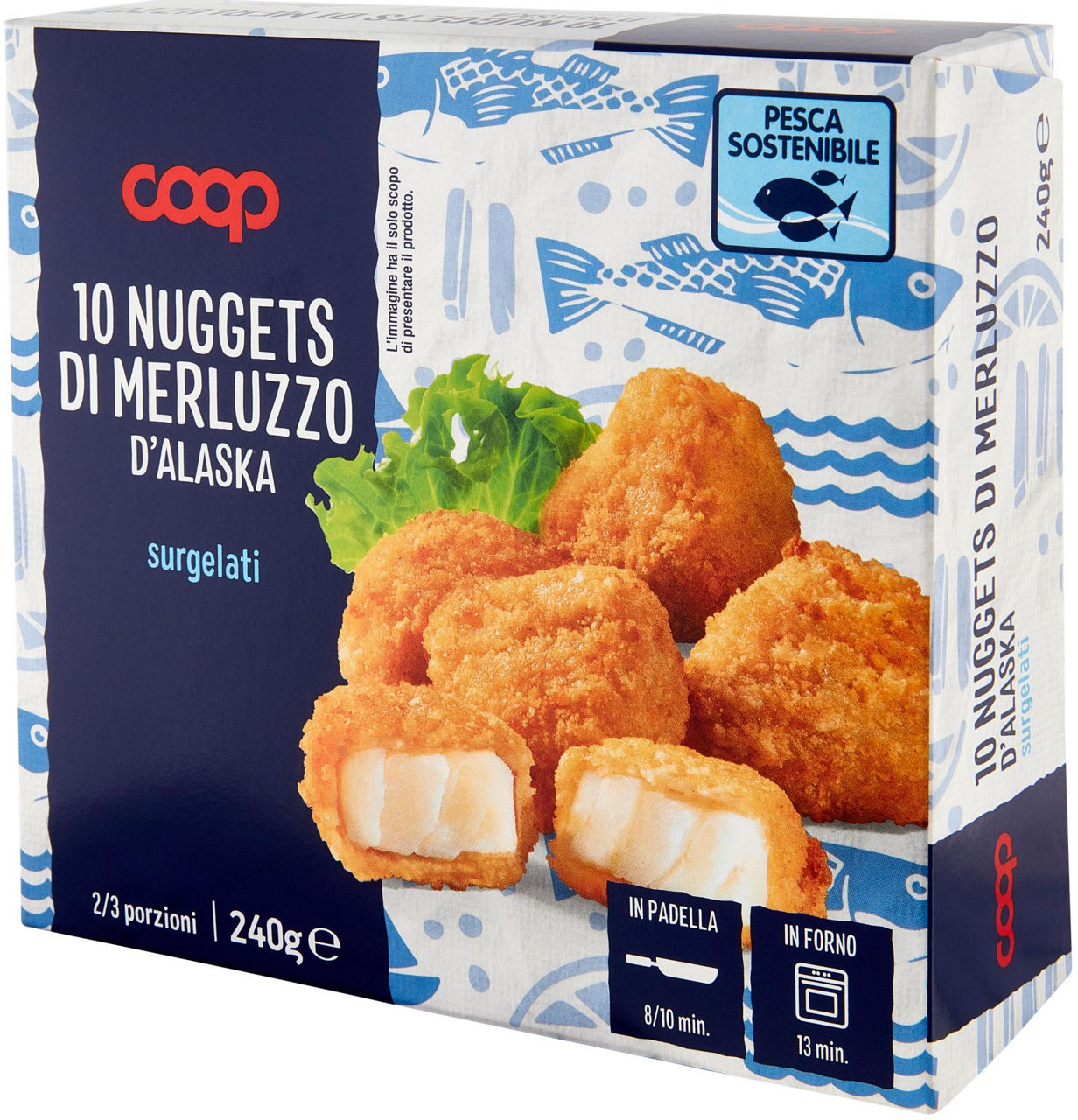 10 Nuggets di Merluzzo d'Alaska surgelati 240 g - Immagine 61