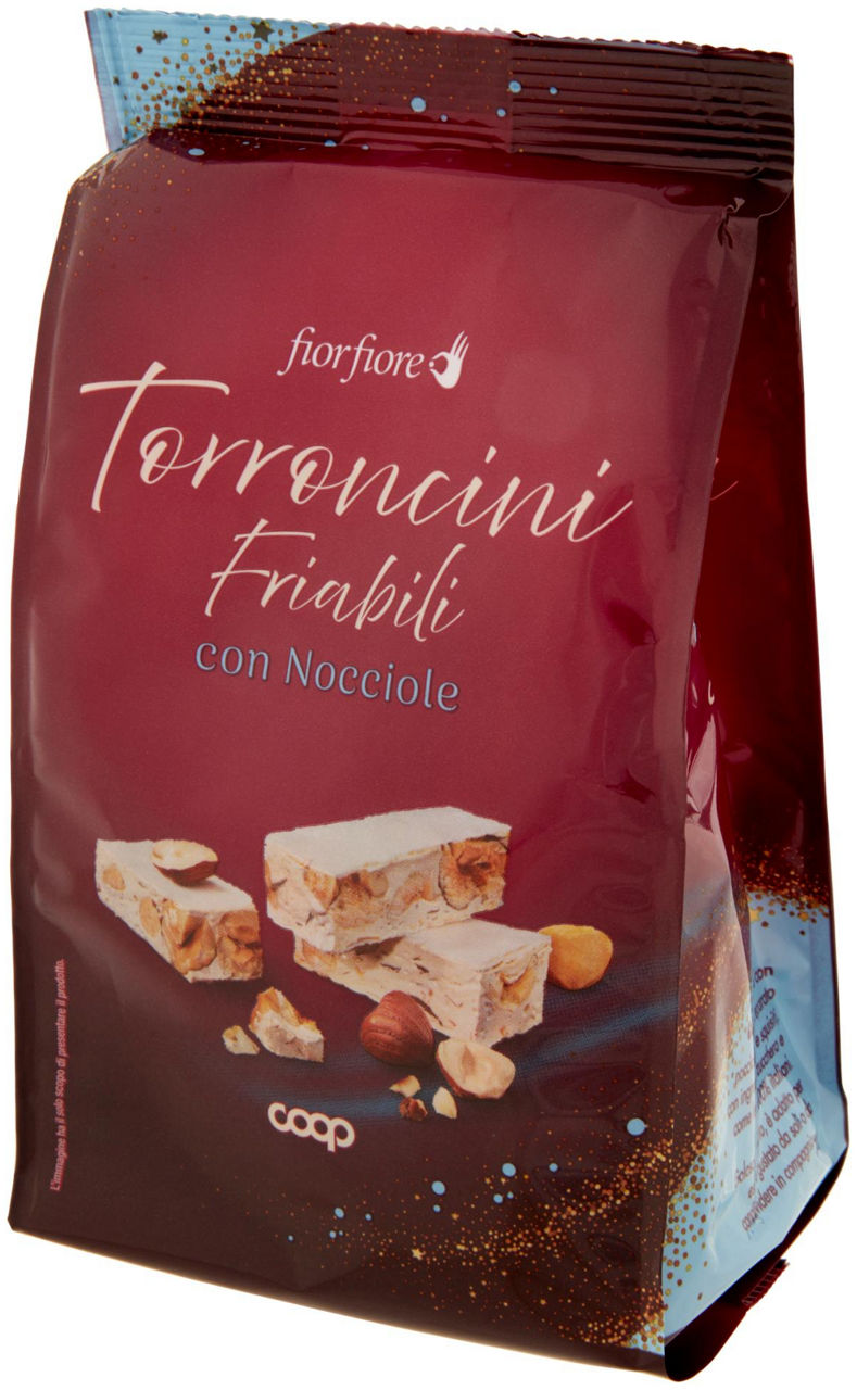 TORRONCINI FRIABILI C/NOCCIOLA IN BUSTA COOP FIOR FIORE G120 - Immagine 61