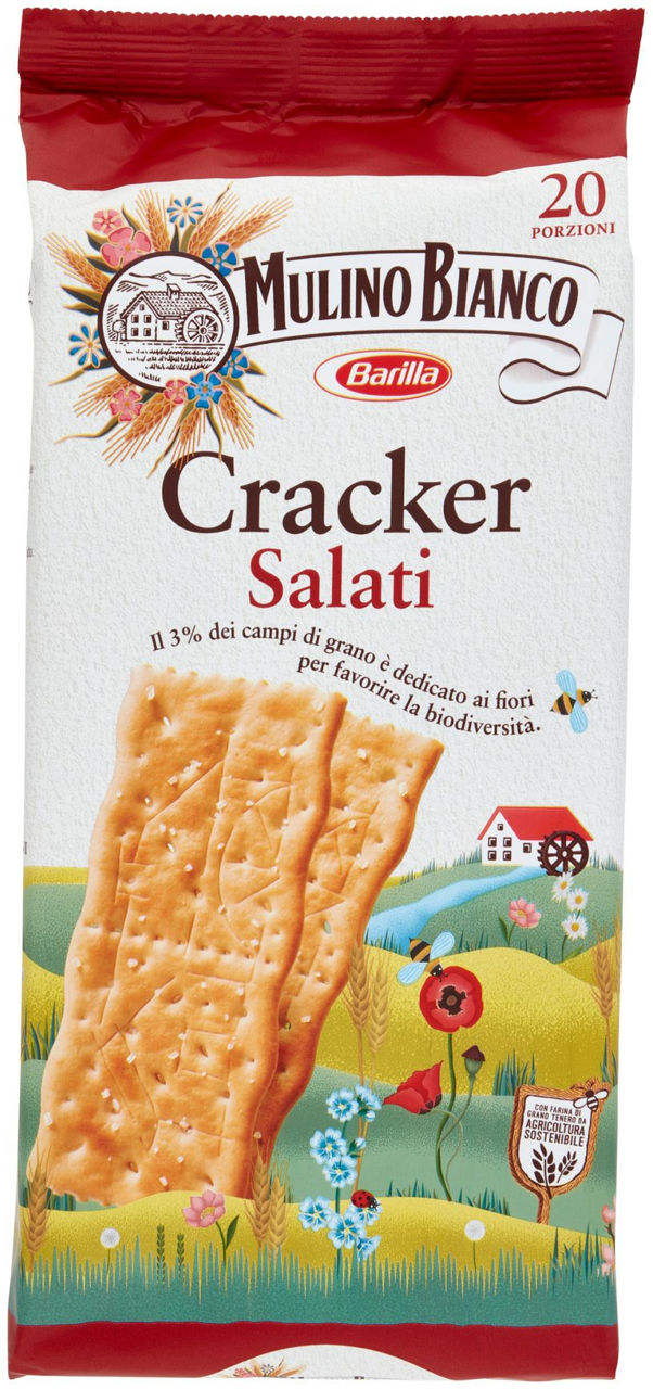 Cracker salati mulino bianco g 500