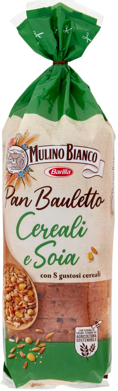 Pan bauletto 8 cereali  mulino bianco g 400