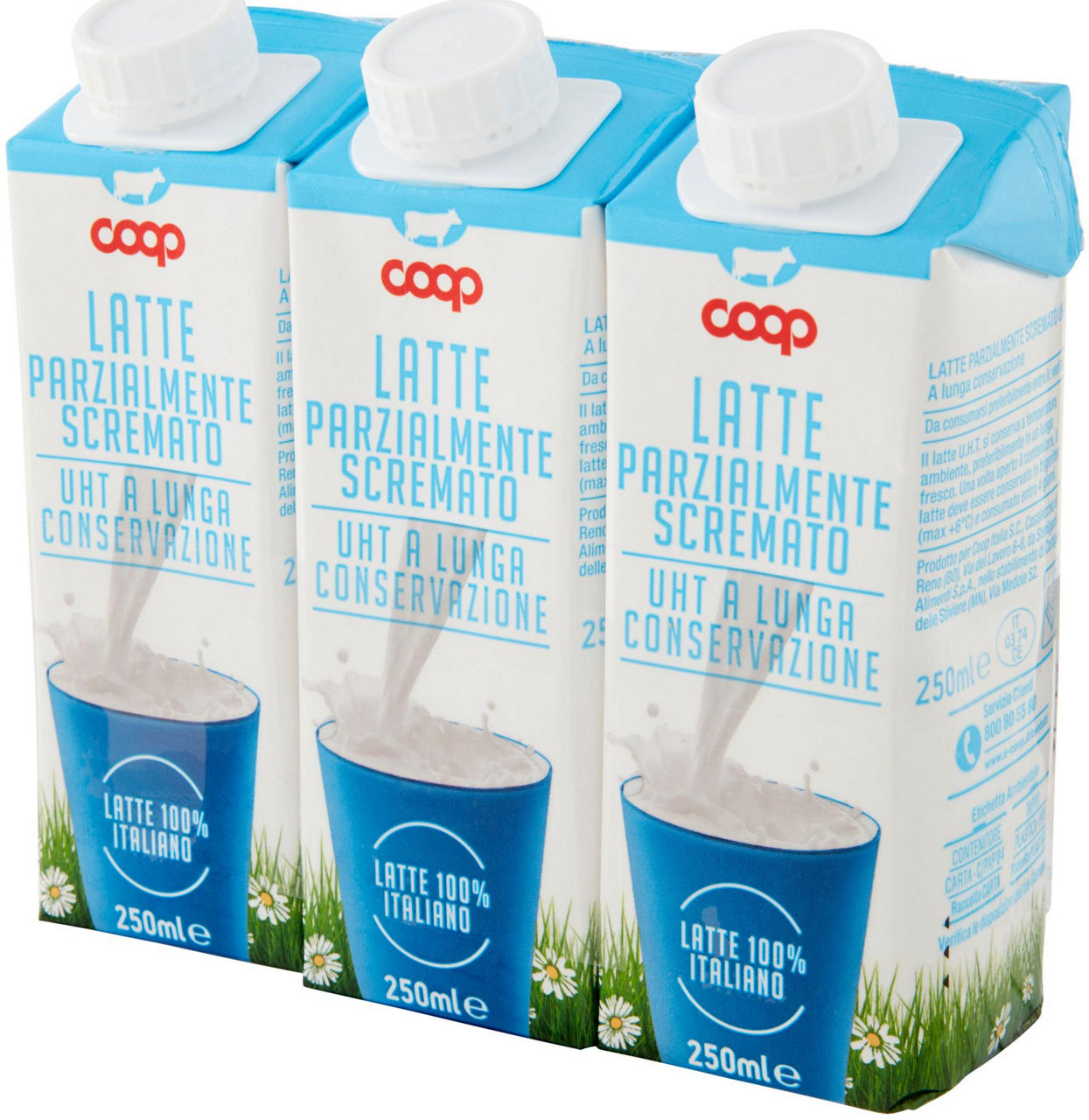 Latte parzialmente scremato a lunga conservazione 3 pz da 250 ml - Immagine 61