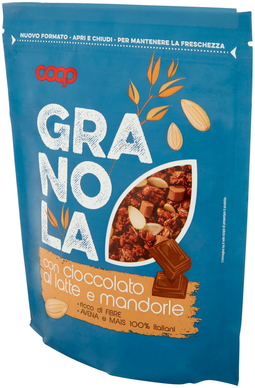 Granola con cioccolato al latte e mandorle 375 gr - Immagine 61