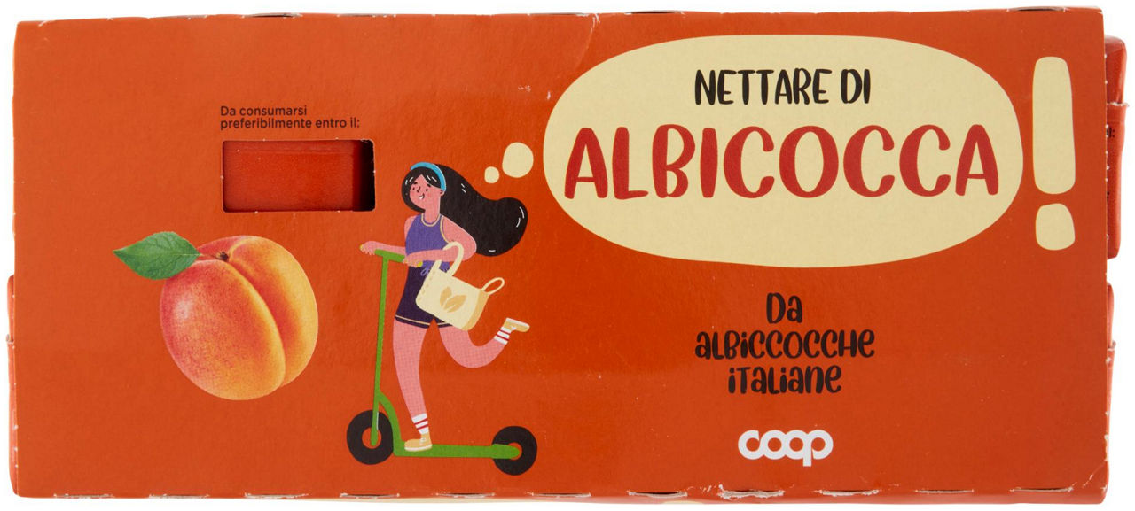 NETTARE ALBICOCCA COOP CLUSTER ML 200 X 6 - 8