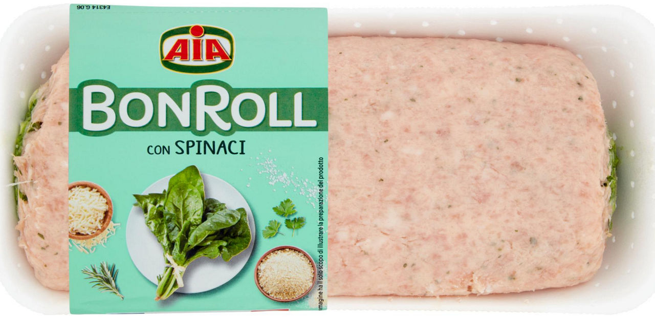 Bon roll con spinaci 750 g