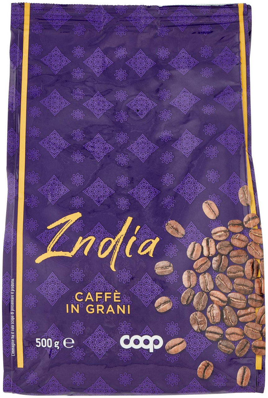 Caffe' india coop grani sacchetto g 500